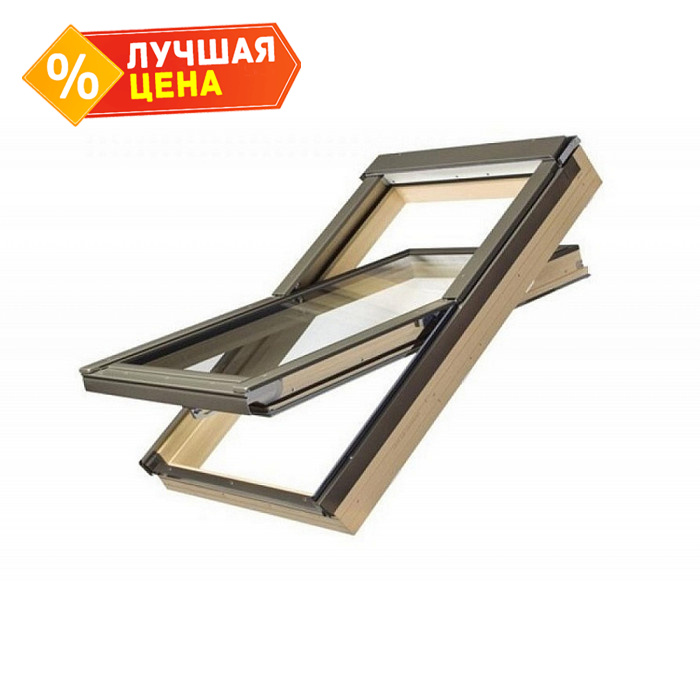 Окно мансардное РТР-V/PI U3Сосна 78х98