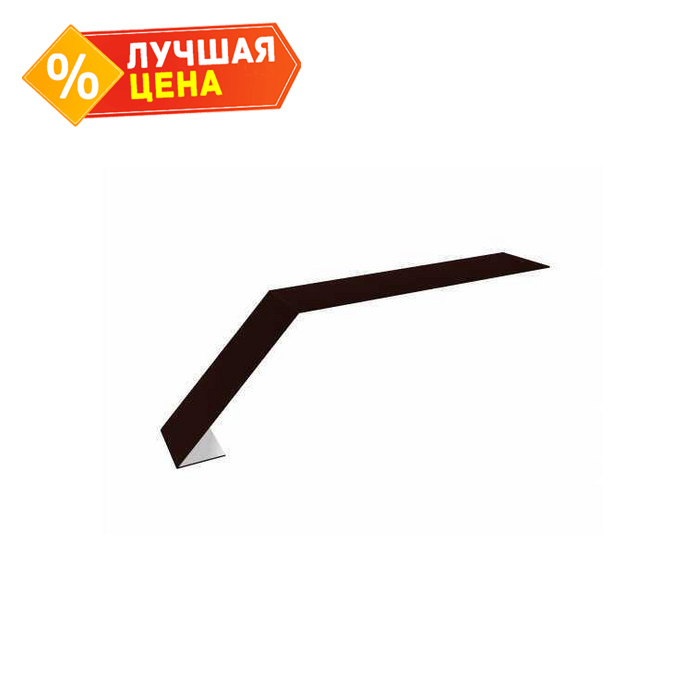 Планка капельник 100х60 0,45 Drap ST RR 32 (серо-зеленый)