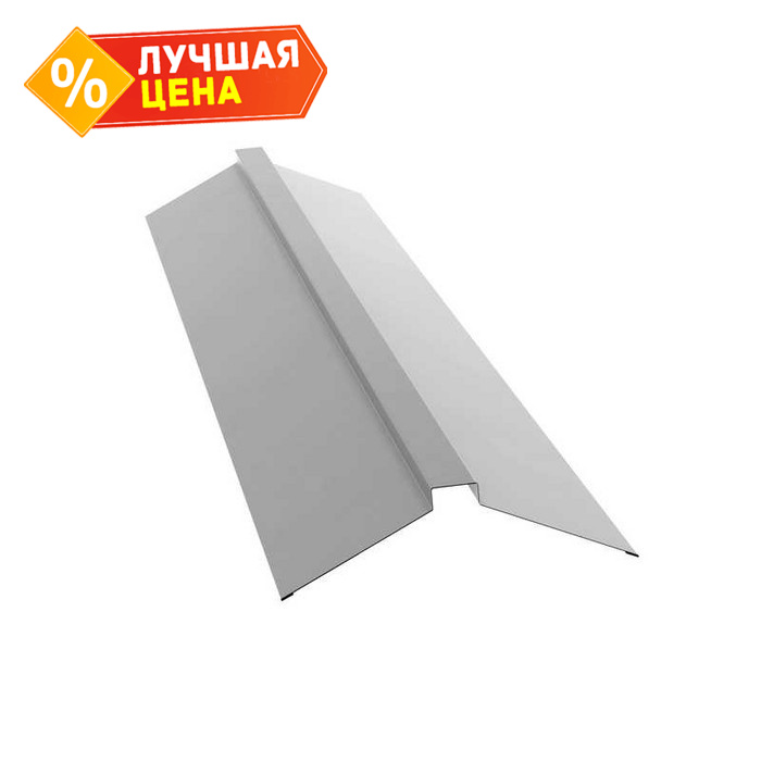 Планка конька плоского 115х30х115 Optima 0,5 Zn