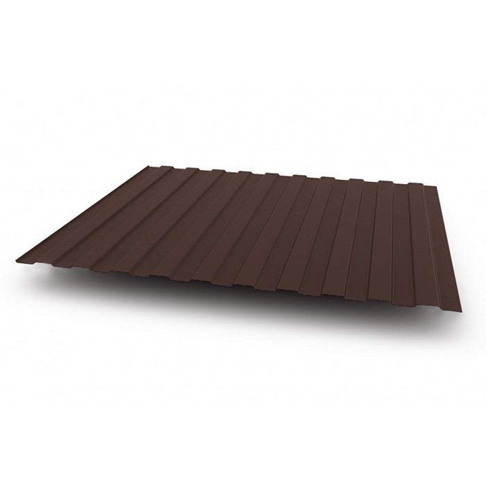 Профнастил SteelX С8 TWEED50 0,5 RAL 8017 - фото №1