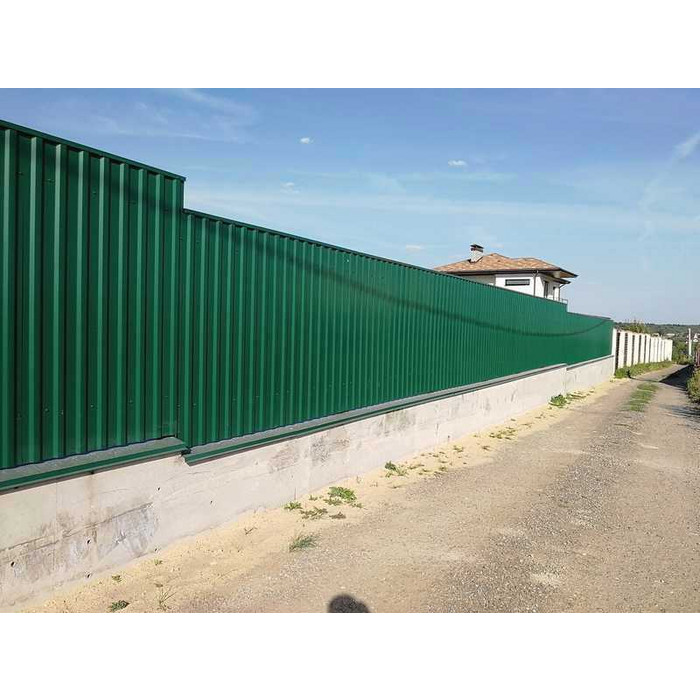 Профлист Grand Line С8А GreenCoat Pural BT 0.5 мм RR 21 Светло-Серый - фото №3